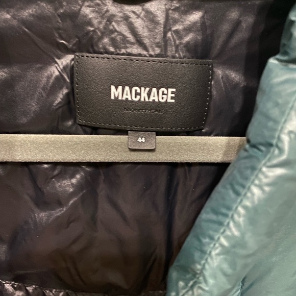 Mackage Matteo Green Jacket size 44 - Picture 2 of 9